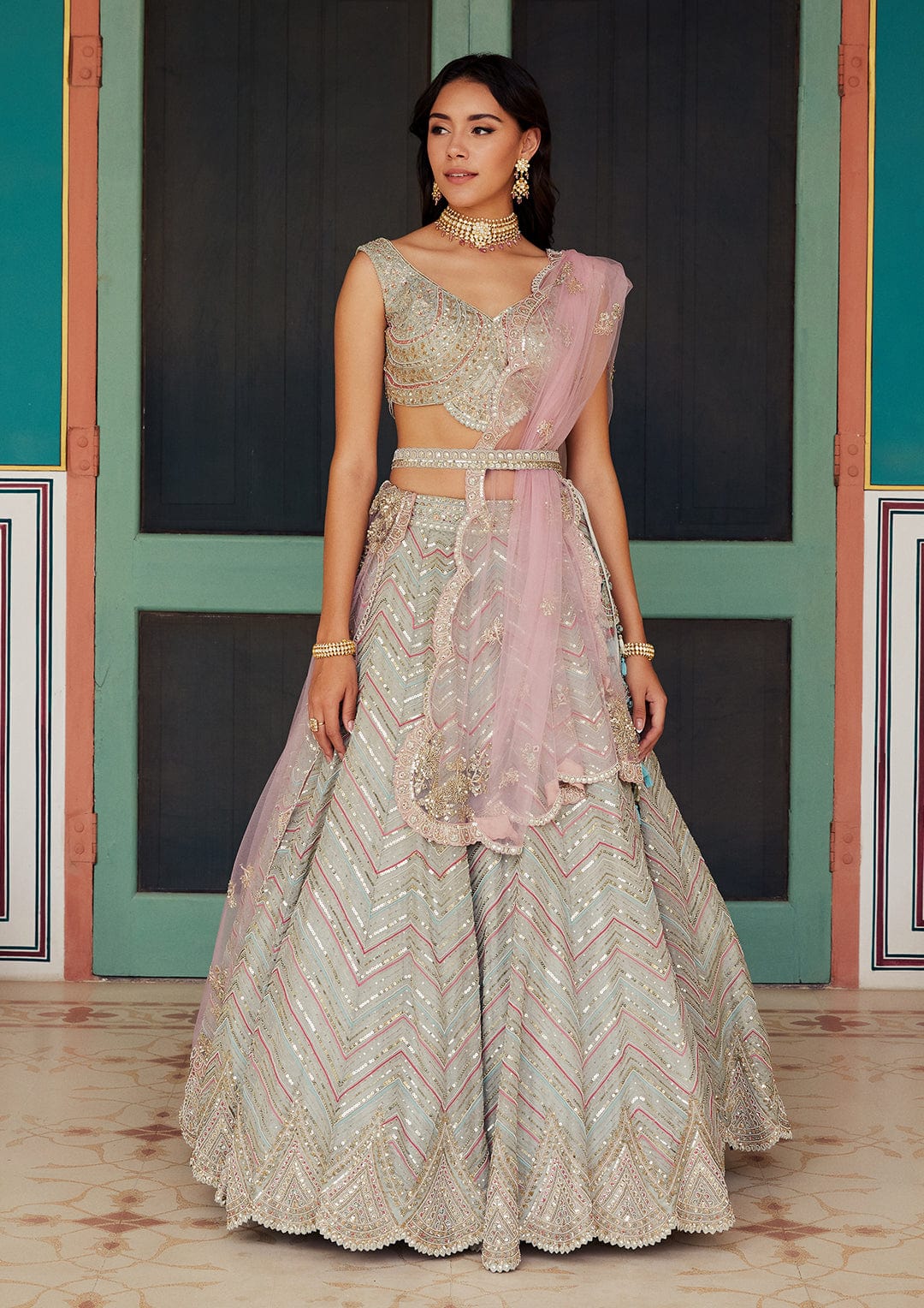Brides Who Rocked the Most Gorgeous Pastel Lehengas in Their Weddings! |  Bridal Wear | Wedding Blog